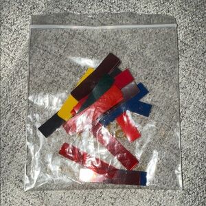 Les Georgettes Ring Inserts: Reversible, Assorted Colors